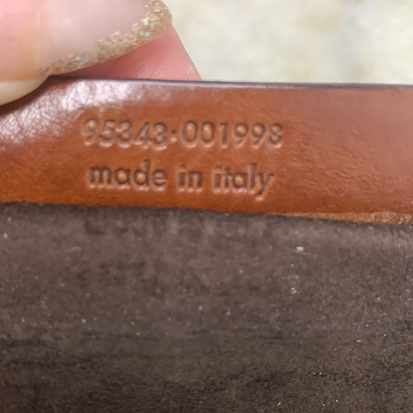 Vintage Yves Saint Laurent Mombasa Calfskin suede Leather Bag - Picture 10 of 13